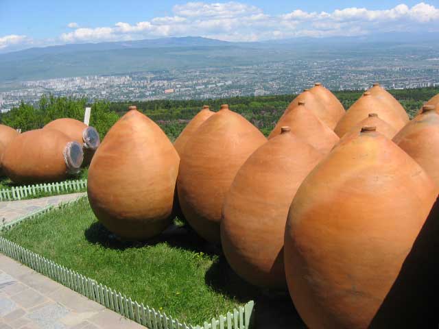 Georgian Qvevri for traditional wine making
